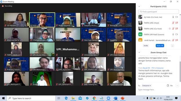 Dua Mahasiswa Bioteknologi Mengikuti MIPANET SCHOOL Universitas Sebelas Maret