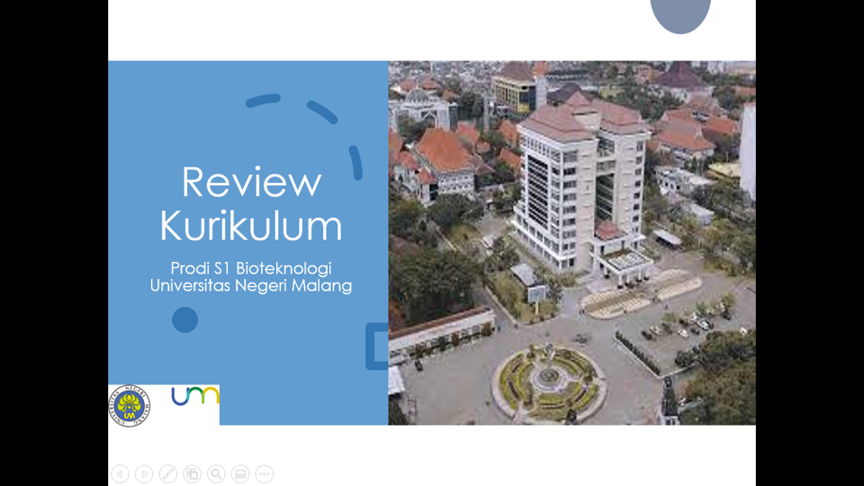 Kegiatan Review Kurikulum Prodi Bioteknologi UM