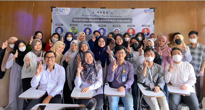 Kegiatan Program Pengembangan Kegiatan Berkelanjutan (PPKB)  Pelatihan Aplikasi Penunjang Publikasi Ilmiah oleh Prodi Sarjana Bioteknologi Departemen Sains Terapan FMIPA Universitas Negeri Malang  sebagai Bentuk Layanan untuk Mendukung SDGs Pendidikan yang Berkualitas