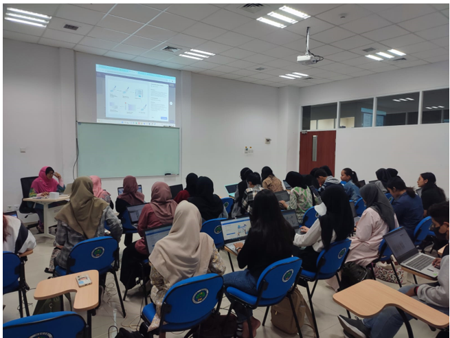 CO-TEACHING BIOINFORMATICS COURSE WITH ASSOC. PROF. DR. FATIMAH BINTI HASHIM FROM BIOLOGICAL SCIENCE, UNIVERSITI MALAYSIA TERENGGANU TO SUPPORT SDGs 4 AND 17