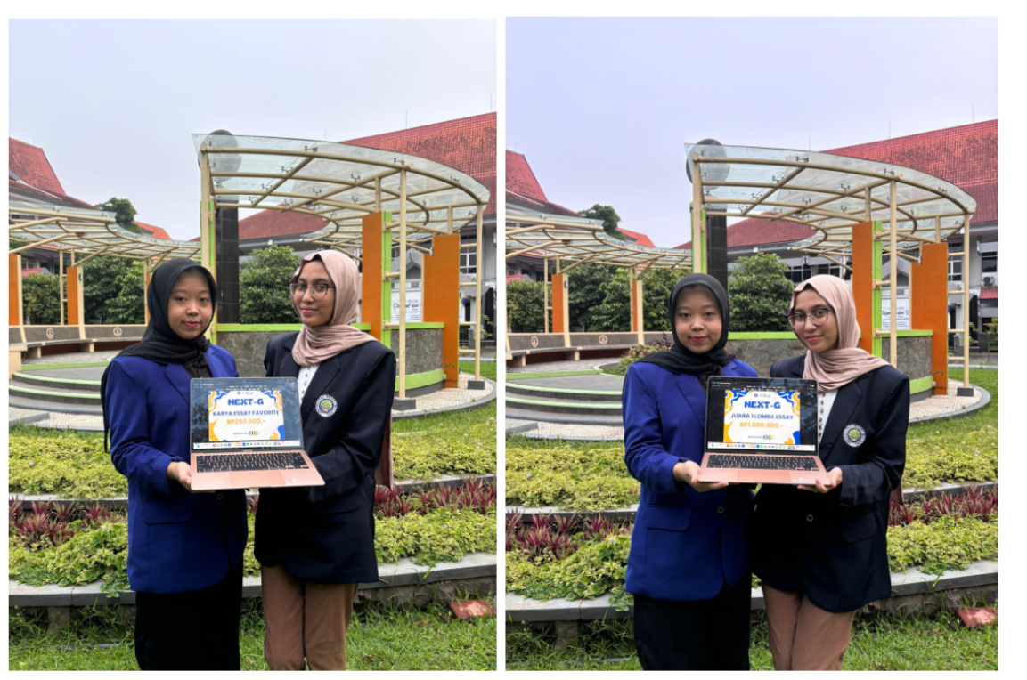 TIM NOMIE KOLABORASI MAHASISWA S1 BIOTEKNOLOGI DAN S1 KEDOKTERAN BERHASIL MERAIH JUARA 1 LOMBA ESSAY DAN KARYA ESSAY FAVORITE DI KOMPETISI NEXT-G YANG DISELENGGARAKAN OLEH PSDM BEM FMIPA IPB 2024